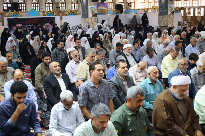 تصاویر/ اقامه نماز عید قربان در مصلای امام خمینی (ره) شهرستان ساری