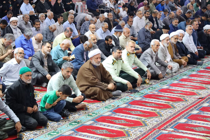 تصاویر/ اقامه نماز عید قربان در مصلای امام خمینی (ره) شهرستان ساری
