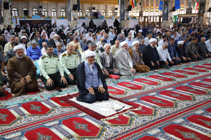تصاویر/ اقامه نماز عید قربان در مصلای امام خمینی (ره) شهرستان ساری