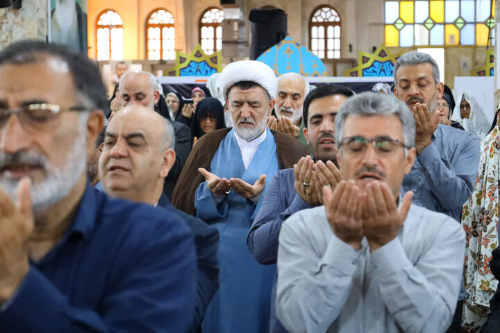 تصاویر/ اقامه نماز عید قربان در مصلای امام خمینی (ره) شهرستان ساری