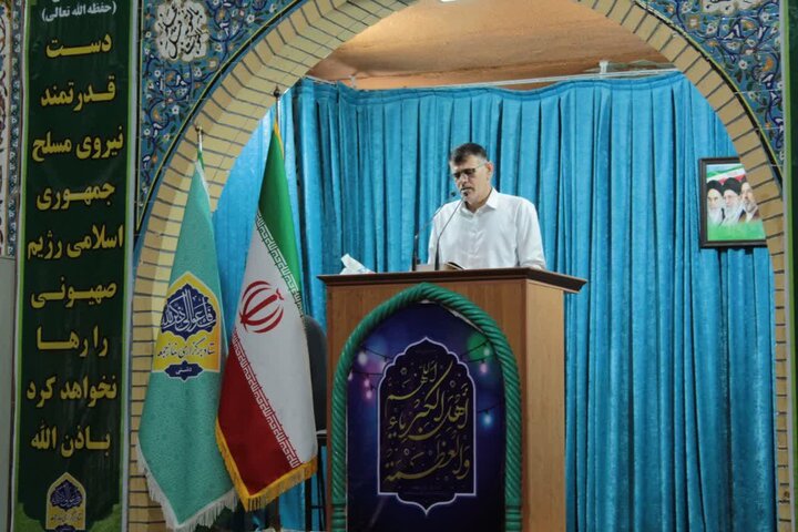 نماز عید قربان خورموج به روایت تصاویر