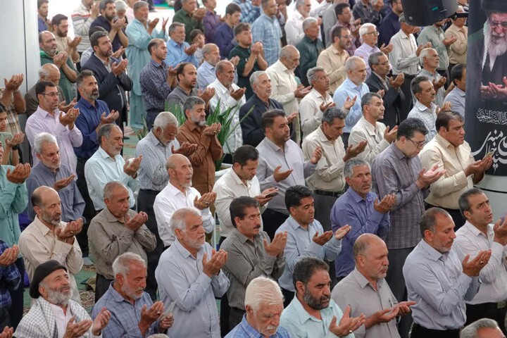 تصاویر/اقامه نماز عید سعید قربان در کرمان