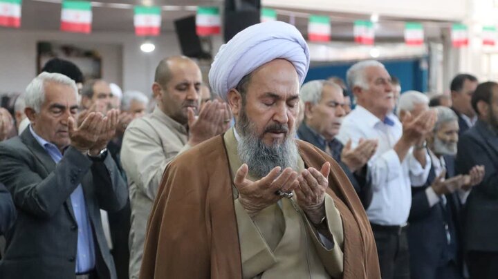 تصاویر/ اقامه نماز عید قربان در شاهین دژ