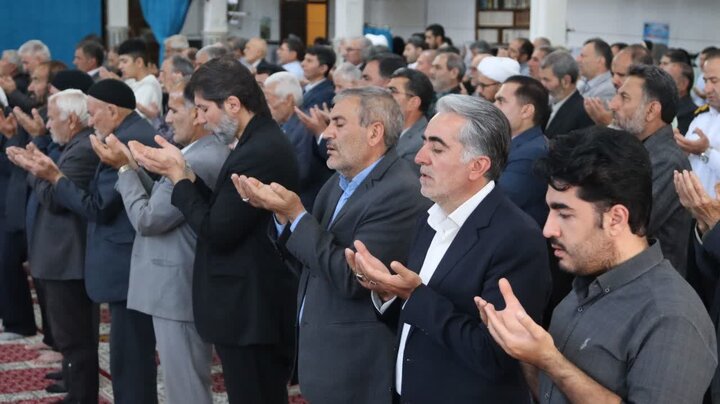 تصاویر/ اقامه نماز عید قربان در شاهین دژ