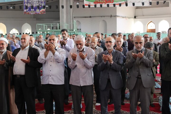 تصاویر/ اقامه نماز عید قربان در مصلای شهرستان آمل