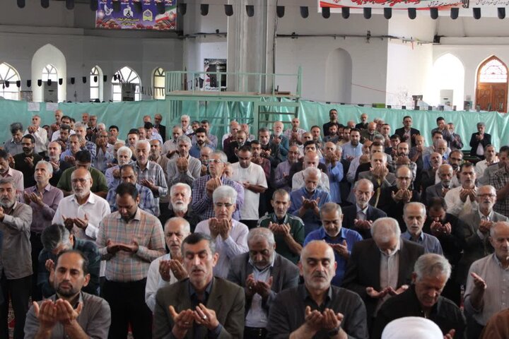 تصاویر/ اقامه نماز عید قربان در مصلای شهرستان آمل