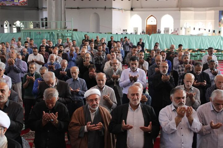 تصاویر/ اقامه نماز عید قربان در مصلای شهرستان آمل