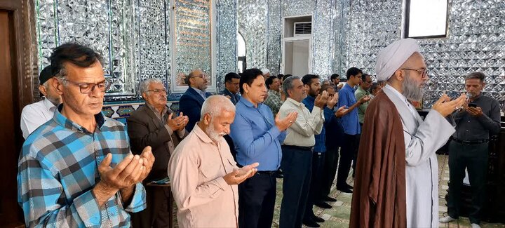 تصاویر/ اقامه نماز عید قربان در شهر شهداد