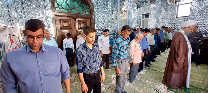 تصاویر/ اقامه نماز عید قربان در شهر شهداد