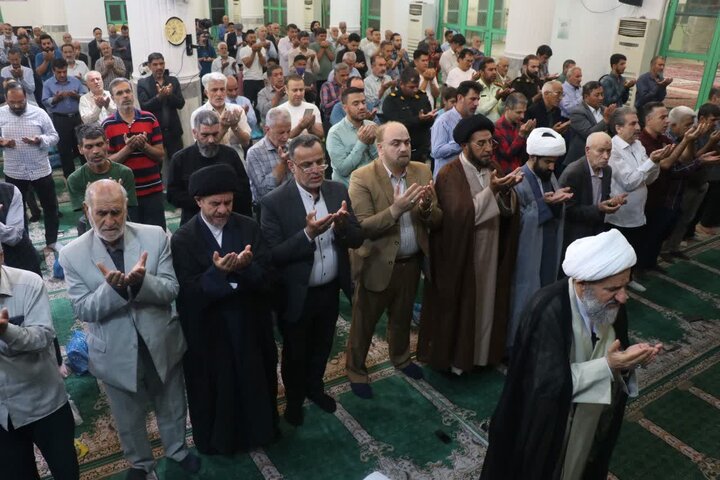 تصاویر/ اقامه نماز عیدسعید قربان در قرچک