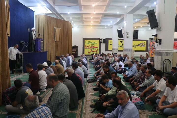 تصاویر/ اقامه نماز عیدسعید قربان در قرچک