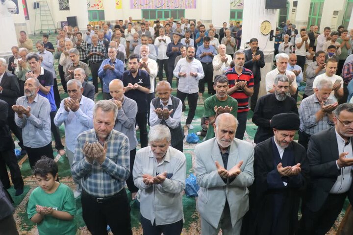 تصاویر/ اقامه نماز عیدسعید قربان در قرچک