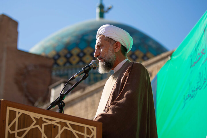 تصاویر / برگزاری نماز عید سعید قربان توسط نماینده ولی فقیه در استان وامام جمعه قزوین