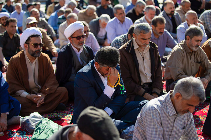 تصاویر / برگزاری نماز عید سعید قربان توسط نماینده ولی فقیه در استان وامام جمعه قزوین
