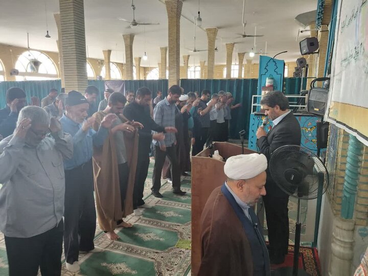 تصاویر/ اقامه نماز عید قربان در شهر اختیارآباد