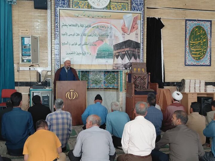 تصاویر/ اقامه نماز عید قربان در شهر اختیارآباد