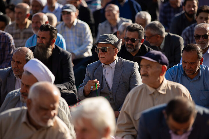 تصاویر / برگزاری نماز عید سعید قربان توسط نماینده ولی فقیه در استان وامام جمعه قزوین