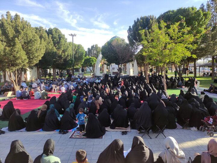 تصاویر/اقامه نماز عید سعید قربان در زرندیه