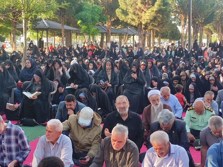 تصاویر/اقامه نماز عید سعید قربان در زرندیه