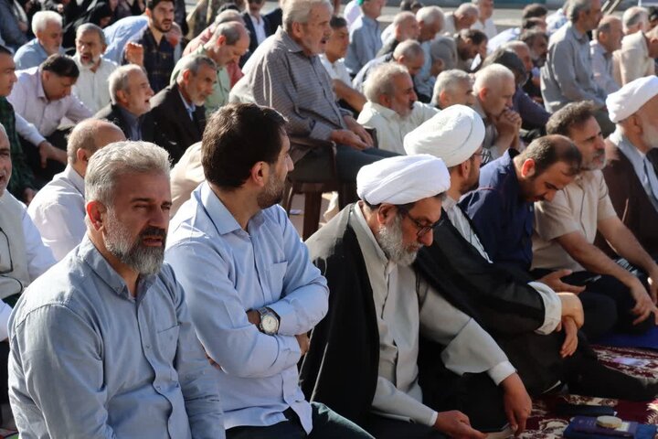 تصاویر/ اقامه نماز عید سعید قربان در اسلامشهر