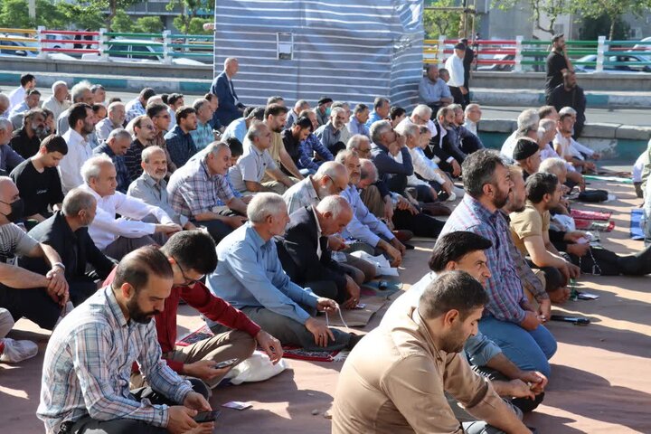 تصاویر/ اقامه نماز عید سعید قربان در اسلامشهر