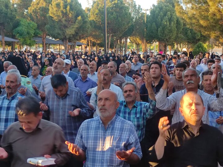 تصاویر/اقامه نماز عید سعید قربان در زرندیه