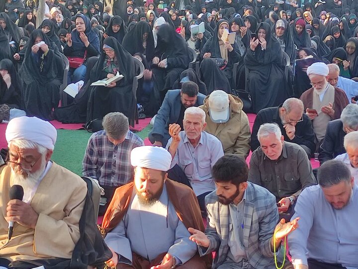 تصاویر/اقامه نماز عید سعید قربان در زرندیه