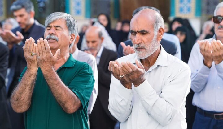 تصاویر/ مراسم قرائت دعای عرفه در سیرجان