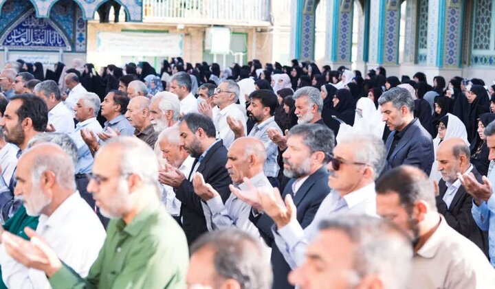 تصاویر/ مراسم قرائت دعای عرفه در سیرجان