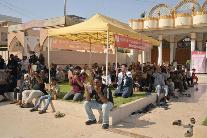 کراچی میں دعائے عرفہ کا روح پرور اجتماع