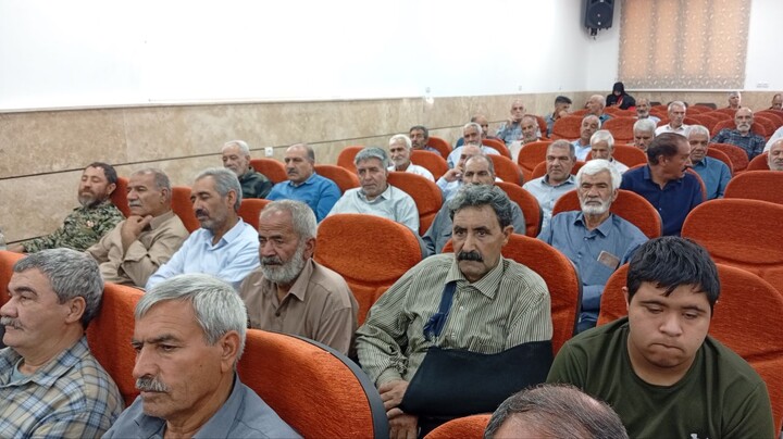 تصاویر/ گردهمایی پیشکسوتان جهاد و شهادت بخش ماهان