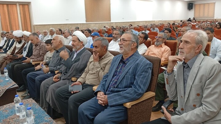 تصاویر/ گردهمایی پیشکسوتان جهاد و شهادت بخش ماهان
