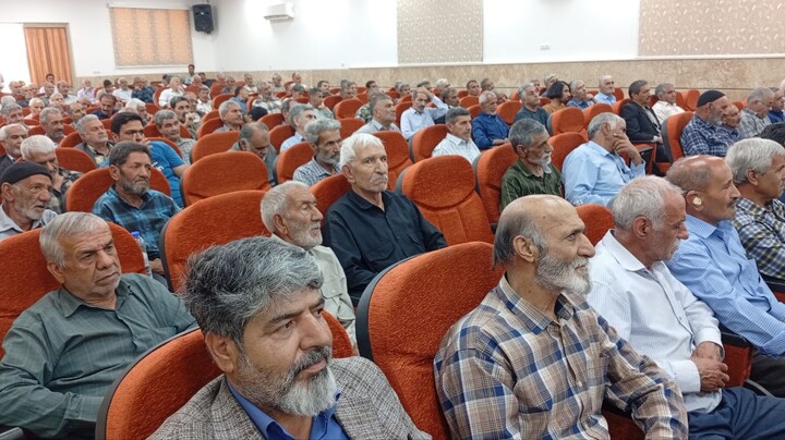 تصاویر/ گردهمایی پیشکسوتان جهاد و شهادت بخش ماهان