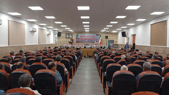 تصاویر/ گردهمایی پیشکسوتان جهاد و شهادت بخش ماهان