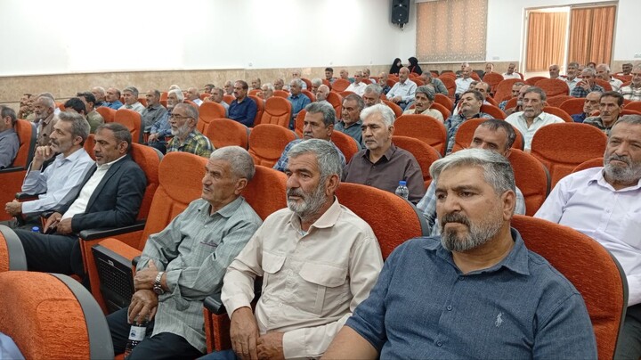 تصاویر/ گردهمایی پیشکسوتان جهاد و شهادت بخش ماهان