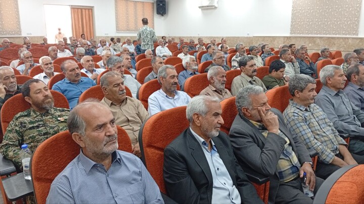 تصاویر/ گردهمایی پیشکسوتان جهاد و شهادت بخش ماهان