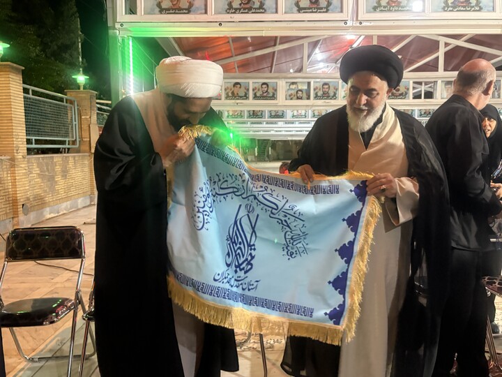 تصاویر / مراسم تولد طلبه شهید محمد توکلی در گلزار شهدا قم