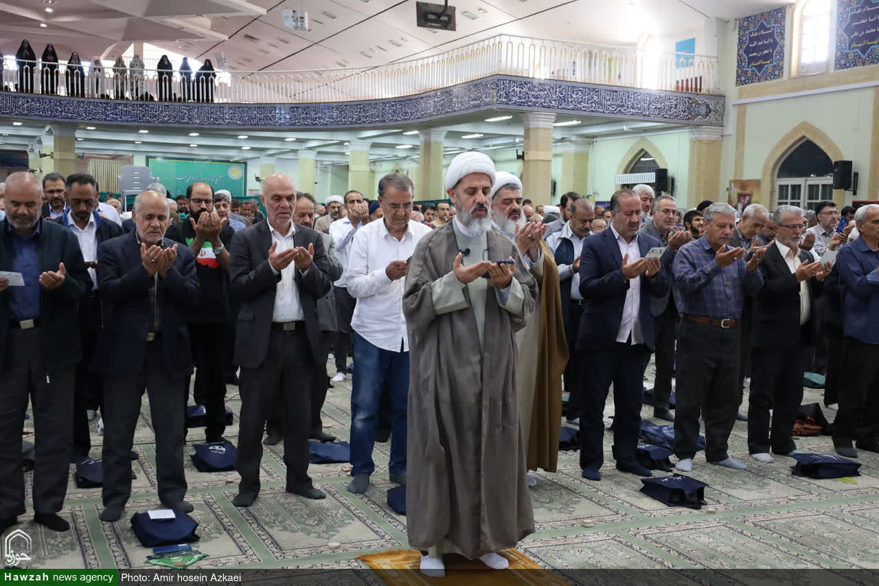 تصاویر / اقامه نماز عید سعید قربان در همدان