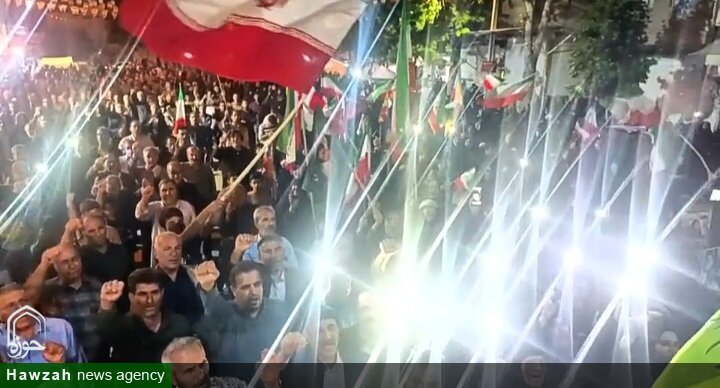 فیلم | ایستادگی مردم الشتر در هشتاد و هفتمین جهاد خیابانی