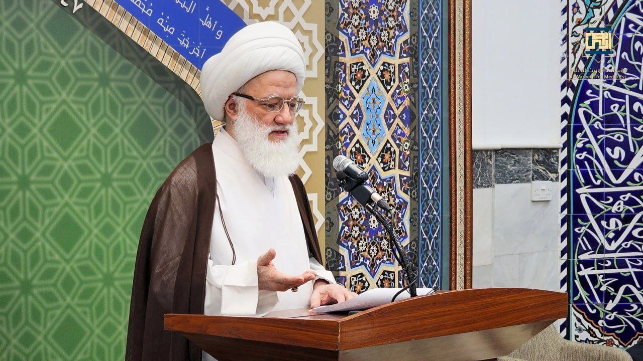 آية الله اليعقوبي يدعو إلى نشر ثقافة الإحسان