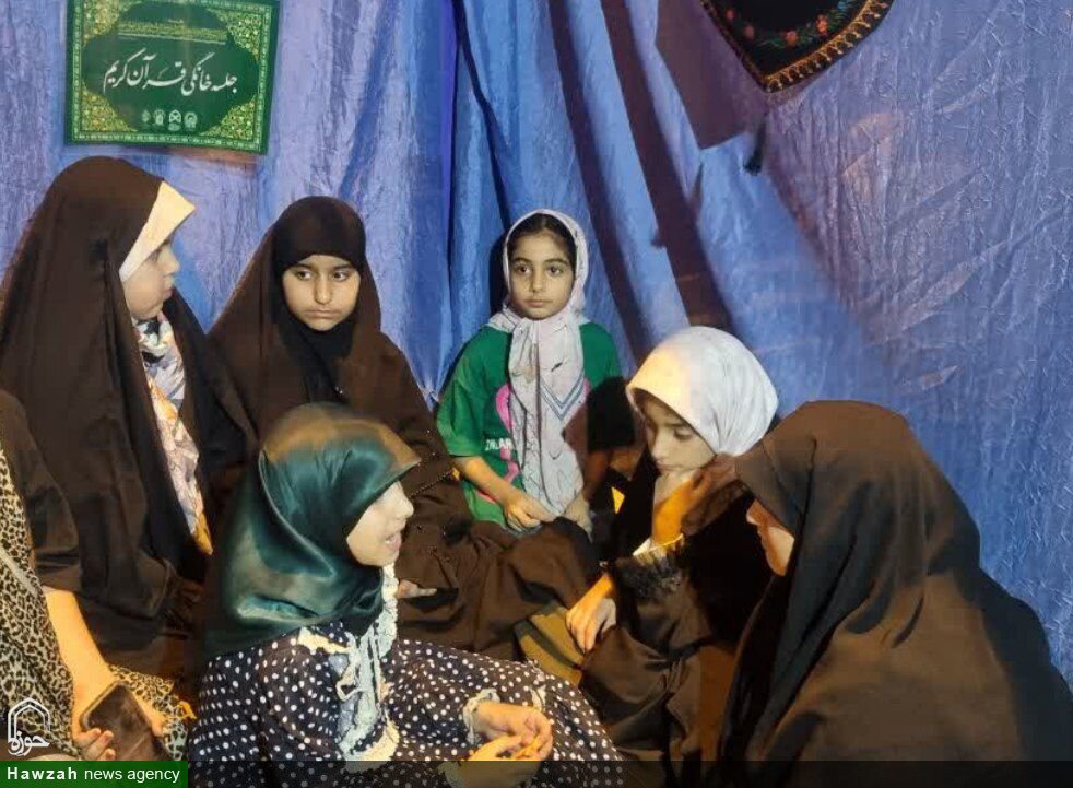 برگزاری جلسات قرآن ویژه نوجوانان در موکب مدرسه علمیه حضرت خدیجه(س) بندرماهشهر