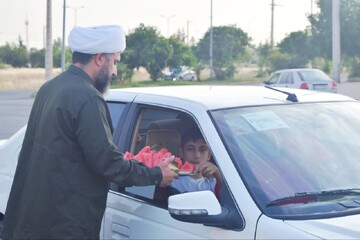 تصاویر/ فعالیت طلاب مدرسه علمیه حضرت بقیه الله(عج)