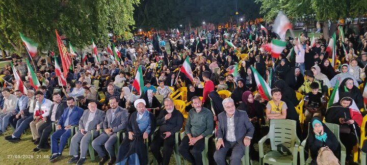 تصاویر / اجتماع مردم شهر اقبالیه در شب هشتاد ونهم وبر پایی میز مشاوره