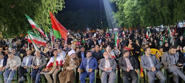 تصاویر / اجتماع مردم شهر اقبالیه در شب هشتاد ونهم وبر پایی میز مشاوره