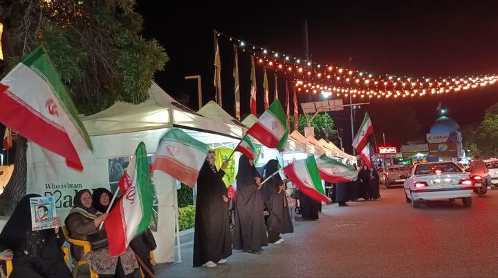 تصاویر /  موکب فعالیتهای تبلیغی وتبیینی طلاب مدرسه علمیه صالحیه قزوین