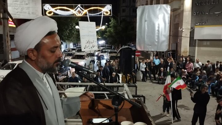 تصاویر/ استمرار حضور مردمی میاندوآب در حمایت از نظام اسلامی