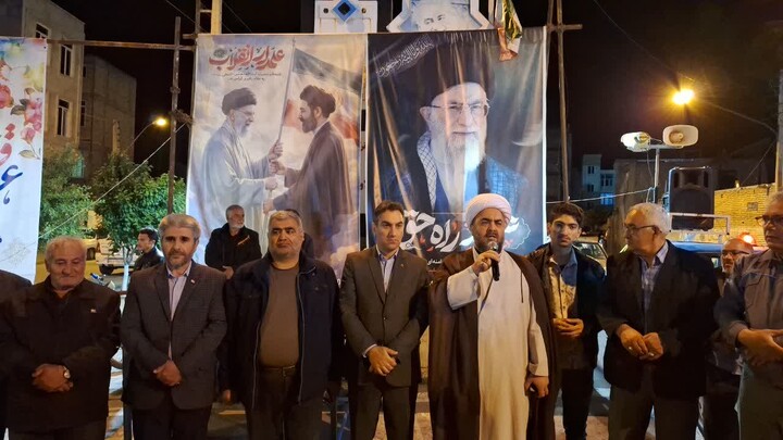 تصاویر/ اجتماع خون‌خواهی امام شهید در ترکمنچای