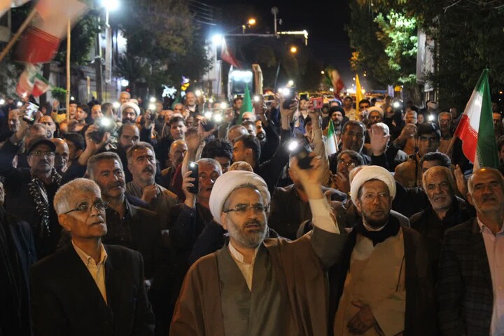تصاویر/ اجتماع خون‌خواهی امام شهید در مرند