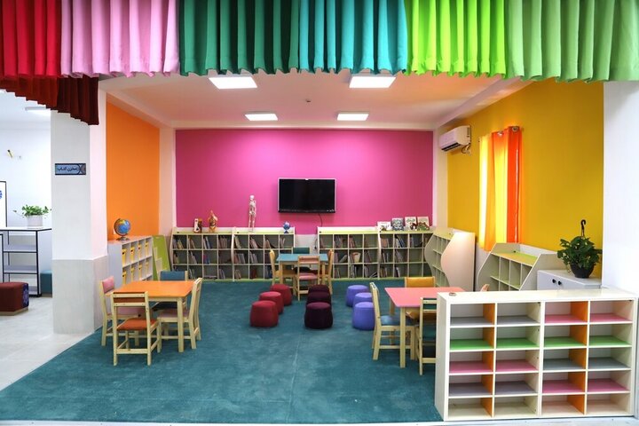 تصاویر/ بخش های مختلف کتابخانه شهدای بنداروز دشتستان