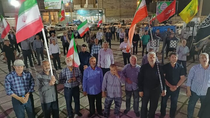 تصاویر/هشتاد و هشتمین شب حضور پرشور مردم زرندیه در تجدید بیعت با آرمان‌های انقلاب